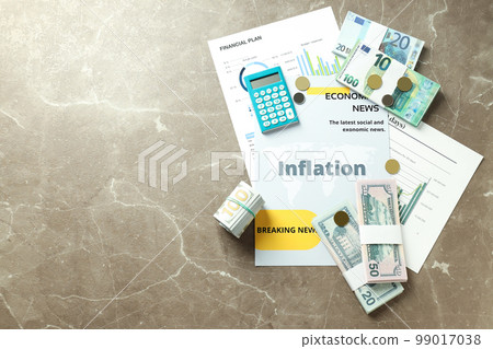 Concept of financial, economic problems and inflation Concept of financial, economic problems and inflation 99017038