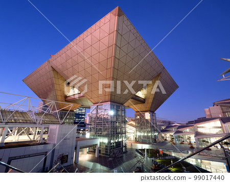 Tokyo Big Sight at dusk Tokyo Big Sight at dusk 99017440
