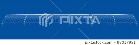 Solar Panel Concept. Vector Solar Panel Concept. Vector 99017951