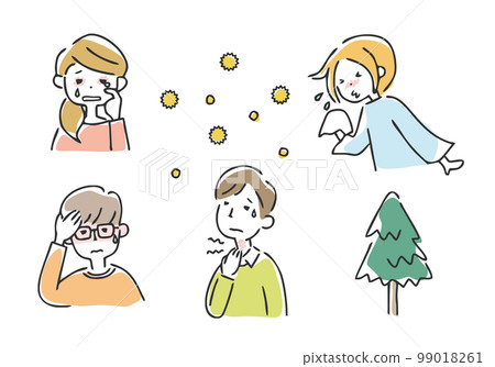 花粉熱症狀集 花粉熱症狀集 99018261