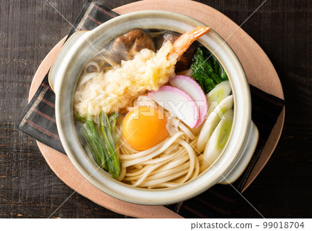 Steaming Hot Nabeyaki Udon 99018704