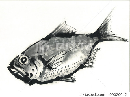 Illustration: Kinmedai (gold-eyed snapper) Illustration: Kinmedai (gold-eyed snapper) 99020642