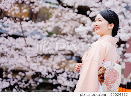 和服女人和櫻花京都 和服女人和櫻花京都 99024512