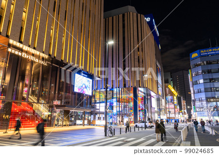 《Tokyo》 Ikebukuro cityscape / night view 99024685