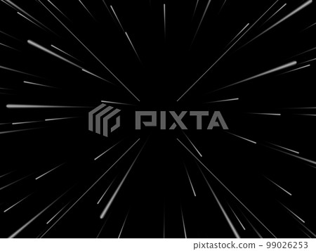 Space speed. Abstract starburst dynamic lines or rays. Vector illustration Space speed. Abstract starburst dynamic lines or rays. Vector illustration 99026253