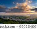城市雲彩夕陽 99026400