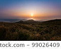草原山景夕陽 99026409