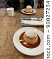 Pudding in a stylish cafe 99027234