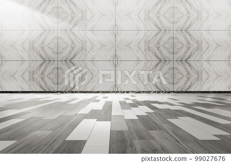 A clairvoyant space that forms marble bricks and bricks on the ground. A clairvoyant space that forms marble bricks and bricks on the ground. 99027676