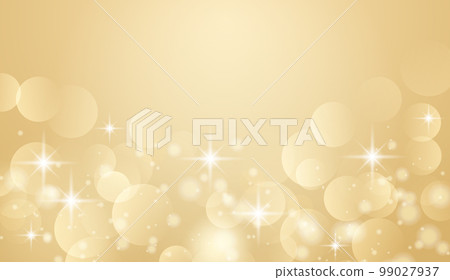 背景與美麗的球散景。香檳金美麗的背景。 背景與美麗的球散景。香檳金美麗的背景。 99027937