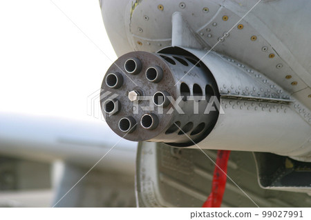 Vulcan gun of US Air Force attack aircraft Vulcan gun of US Air Force attack aircraft 99027991
