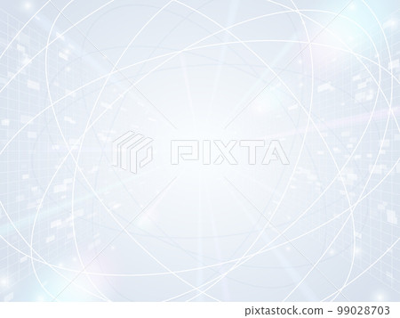 Background illustration imagining digital space _ business style 99028703