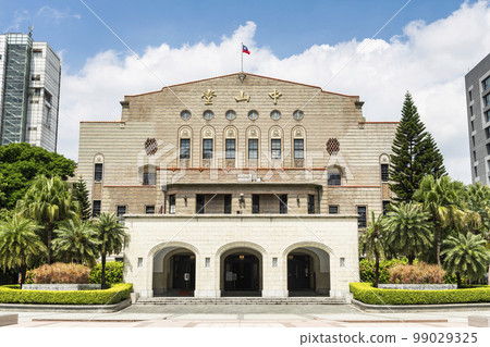 Architecture view of the Zhongshan Hall in Taipei, Taiwan. it is a historical building that was original to the Taipei City Public Auditorium. Architecture view of the Zhongshan Hall in Taipei, Taiwan. it is a historical building that was original to the Taipei City Public Auditorium. 99029325