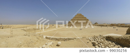 Landscapes of the Step Pyramid of Djoser and its interior 99030256