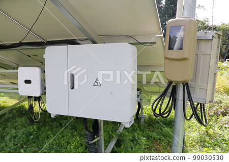 Solar panel and power conditioner equipment (PCS, electricity meter) 99030530