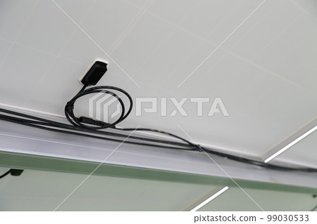 Wiring on the back of the solar panel 99030533