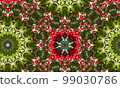 Kaleidoscopic species of red viburnum groon. 99030786