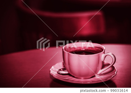 espresso in cup, toned in pink 99031614
