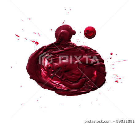 Blot of hot wax, toned in pink Blot of hot wax, toned in pink 99031891