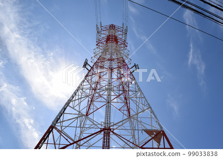 輸電塔高壓交流電 輸電塔高壓交流電 99033838