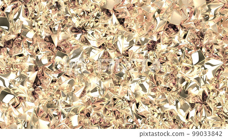 3D rendering  shiny liquid ripples on the surface of a technological material with an elegant shape 99033842