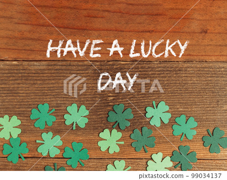 Have A Lucky Day greeting card 99034137