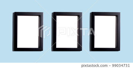 Blank rectangle picture frames 99034731