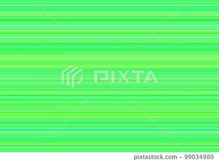 Green striped pattern [horizontal stripes] [border] 99034980