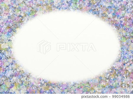 Colorful grunge-style frame [Background] [Frame] 99034986