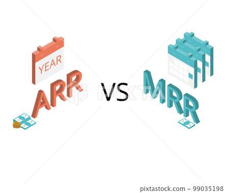 annual recurring revenue or ARR compare to monthly recurring revenue or MRR 99035198