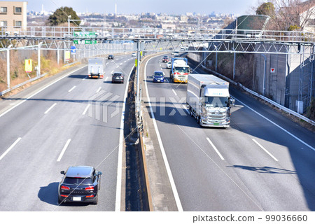 Traffic logistics image Tomei Expressway 99036660