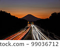 National highway and Mt.Fuji 99036712