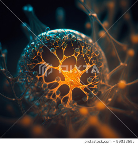 human cells, 3d, neural connections, Cellular Therapy. science background. Life and biology, medicine scientific, molecular research . High quality 3d illustration human cells, 3d, neural connections, Cellular Therapy. science background. Life and biology, medicine scientific, molecular research . High quality 3d illustration 99038693