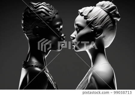 Discrimination. Fight Racism black lives matter for protest, rally, or awareness campaign against racial discrimination of dark skin color. Fight for equal rights of black people. High quality 3d Discrimination. Fight Racism black lives matter for protest, rally, or awareness campaign against racial discrimination of dark skin color. Fight for equal rights of black people. High quality 3d 99038713