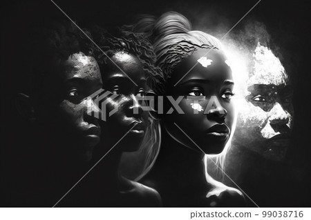 Discrimination. Fight Racism black lives matter for protest, rally, or awareness campaign against racial discrimination of dark skin color. Fight for equal rights of black people. High quality 3d Discrimination. Fight Racism black lives matter for protest, rally, or awareness campaign against racial discrimination of dark skin color. Fight for equal rights of black people. High quality 3d 99038716