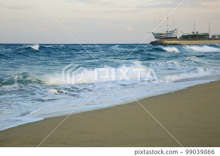 Winter travel, beach, Jeongdongjin 99039866