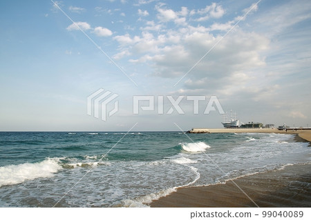 Beach, winter trip, Jeongdongjin 99040089