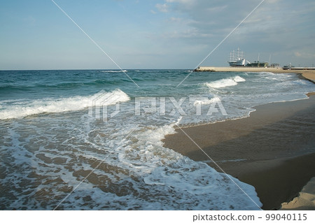 Beach, winter trip, Jeongdongjin 99040115