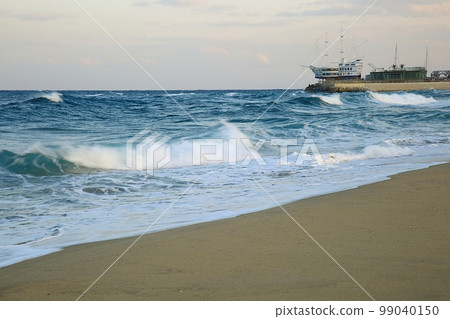 Beach, winter trip, Jeongdongjin 99040150