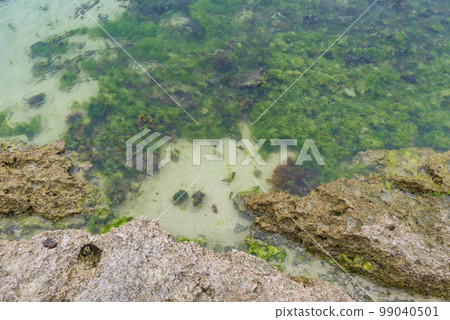 Taketomi Island, Okinawa Prefecture West Pier Sunset Spot Taketomi Island, Okinawa Prefecture West Pier Sunset Spot 99040501