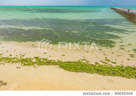 沖繩縣竹富島西碼頭日落景點 沖繩縣竹富島西碼頭日落景點 99040504