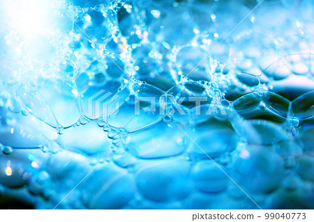 Detergent foam, bubble closeup background image Detergent foam, bubble closeup background image 99040773