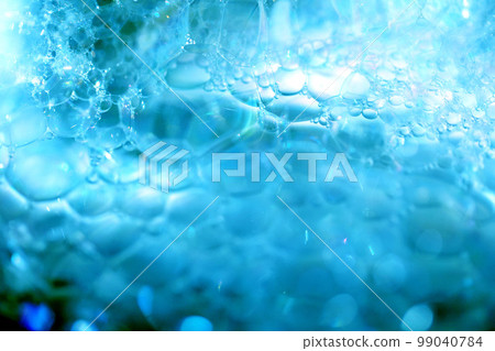 Detergent foam, bubble closeup background image Detergent foam, bubble closeup background image 99040784