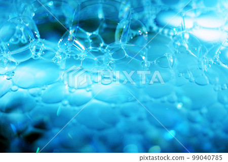 Detergent foam, bubble closeup background image Detergent foam, bubble closeup background image 99040785