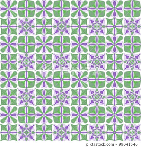 Flower and star geometric pattern, abstract pattern seamless pattern, geometric repeat pattern, abstract background illustration 99041546