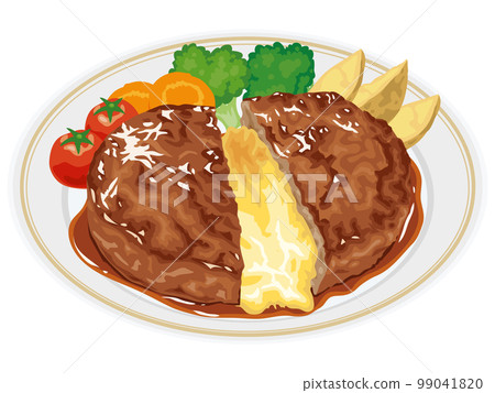 hamburger with cheese hamburger with cheese 99041820