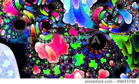Race-style fantasy graphic background material Race-style fantasy graphic background material 99043740