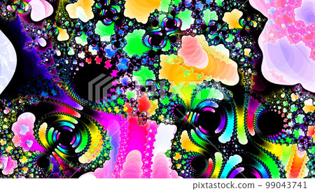 Race-style fantasy graphic background material 99043741