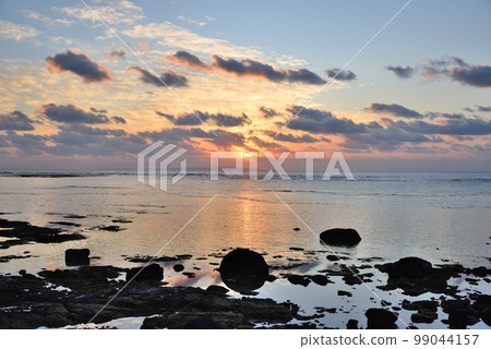 奄美大島笠利町Setta，寧靜的早晨風景 99044157
