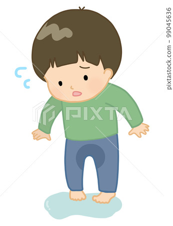 child who leaked - Stock Illustration [99045636] - PIXTA